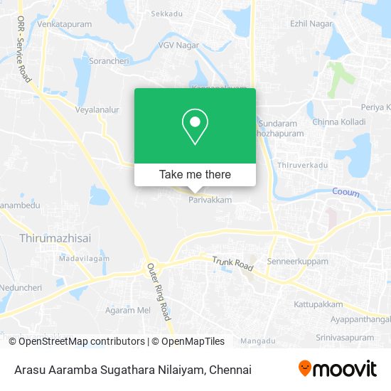 Arasu Aaramba Sugathara Nilaiyam map