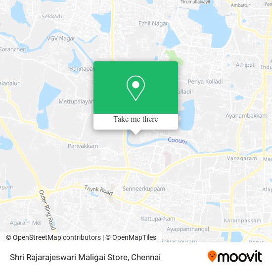 Shri Rajarajeswari Maligai Store map