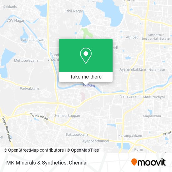 MK Minerals & Synthetics map