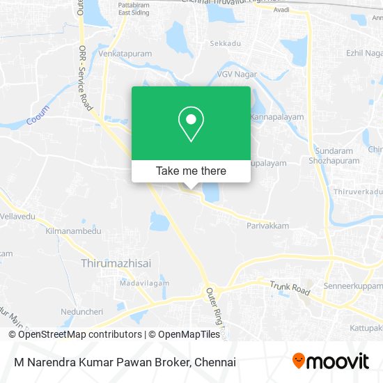 M Narendra Kumar Pawan Broker map