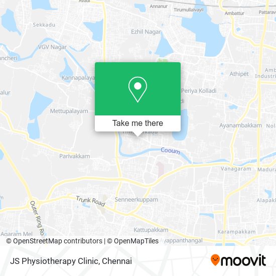 JS Physiotherapy Clinic map