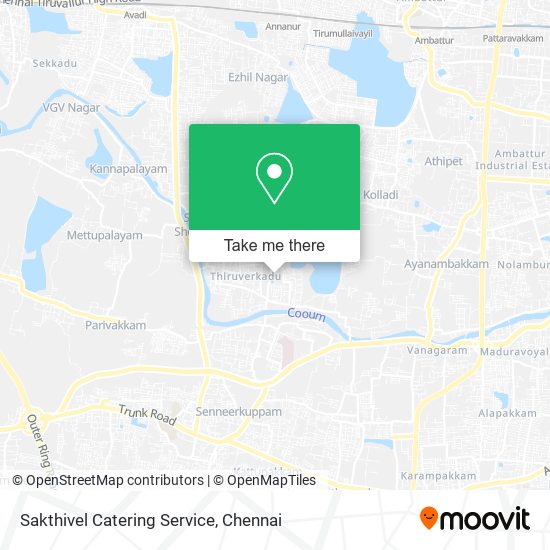 Sakthivel Catering Service map