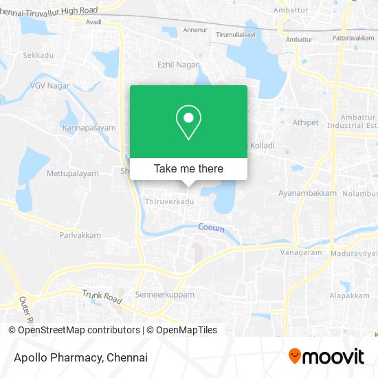 Apollo Pharmacy map