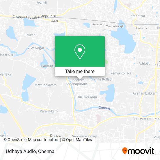 Udhaya Audio map