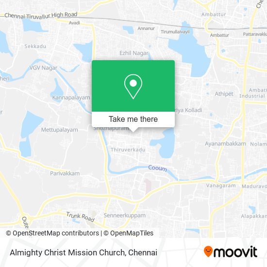 Almighty Christ Mission Church map