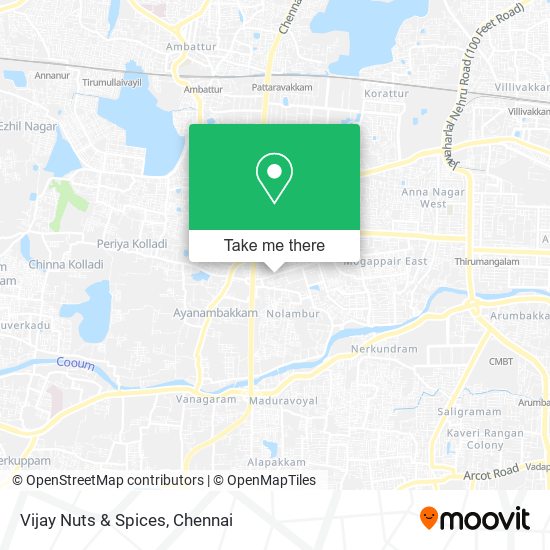 Vijay Nuts & Spices map