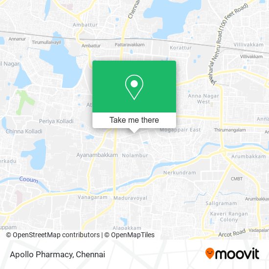 Apollo Pharmacy map