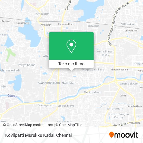 Kovilpatti Murukku Kadai map