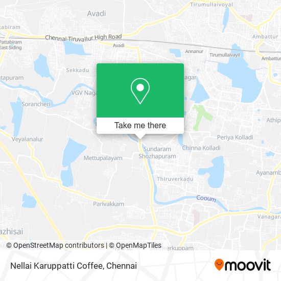 Nellai Karuppatti Coffee map