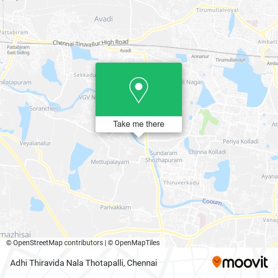 Adhi Thiravida Nala Thotapalli map