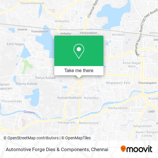 Automotive Forge Dies & Components map