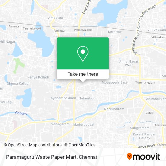 Paramaguru Waste Paper Mart map