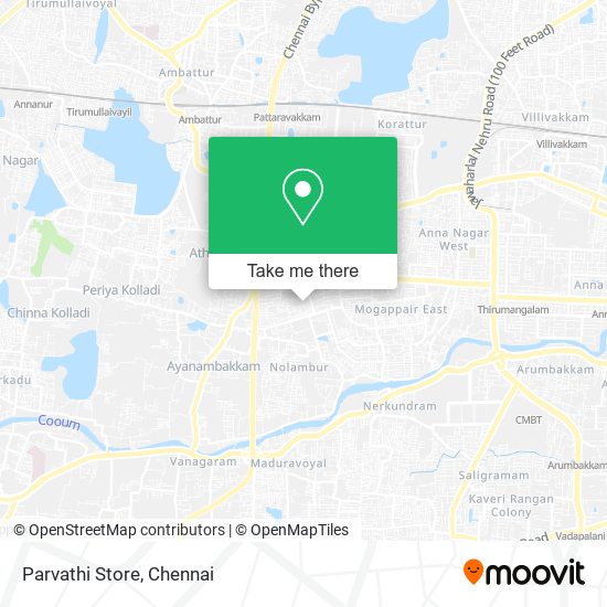 Parvathi Store map