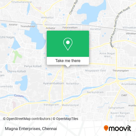 Magna Enterprises map