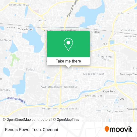Rendis Power Tech map