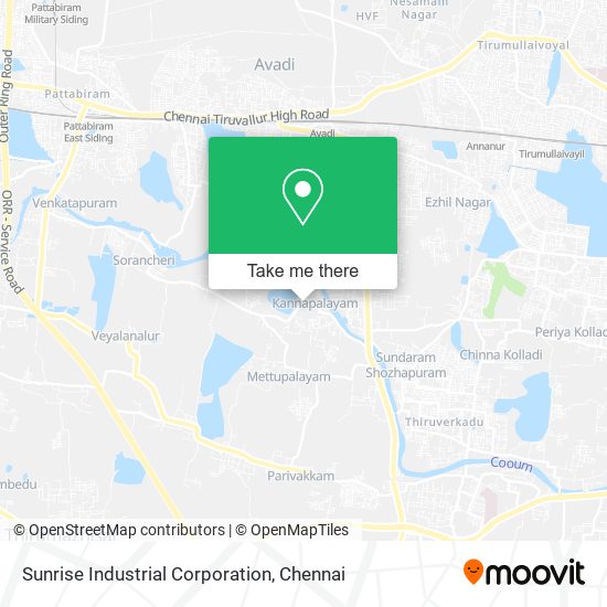 Sunrise Industrial Corporation map