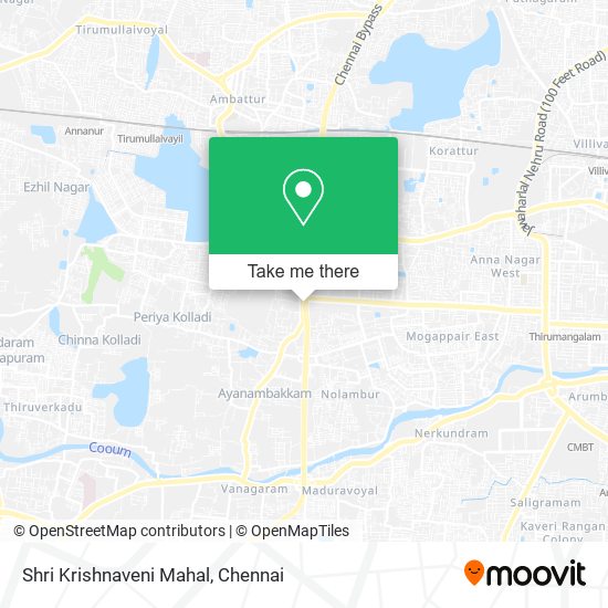 Shri Krishnaveni Mahal map