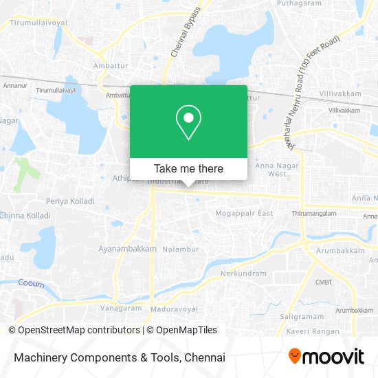 Machinery Components & Tools map