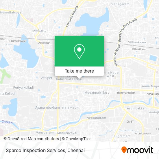 Sparco Inspection Services map