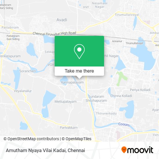 Amutham Nyaya Vilai Kadai map