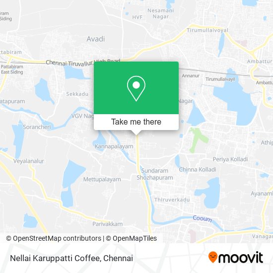 Nellai Karuppatti Coffee map