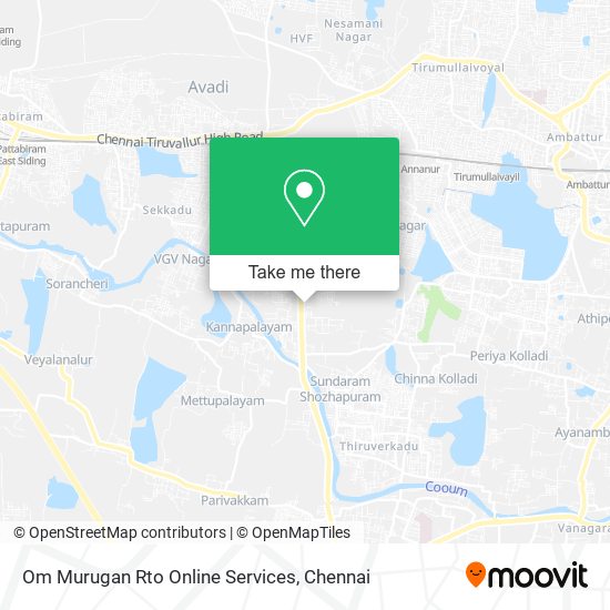 Om Murugan Rto Online Services map