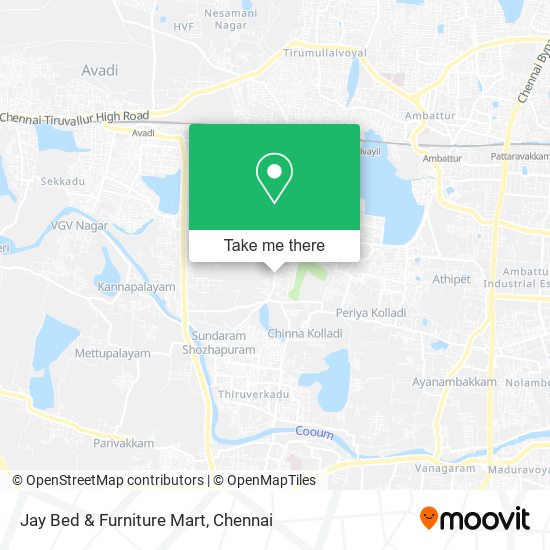 Jay Bed & Furniture Mart map