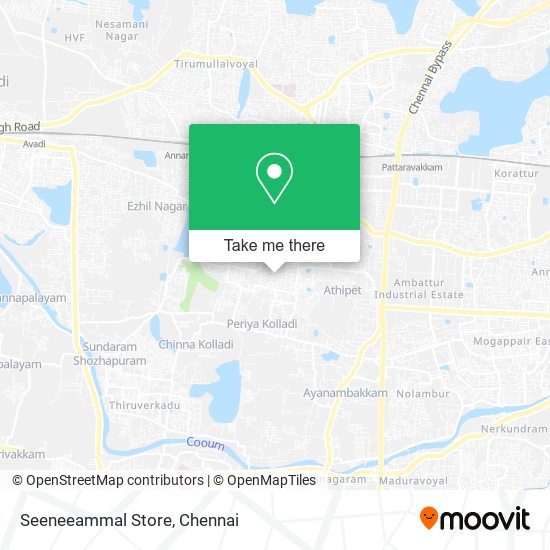 Seeneeammal Store map