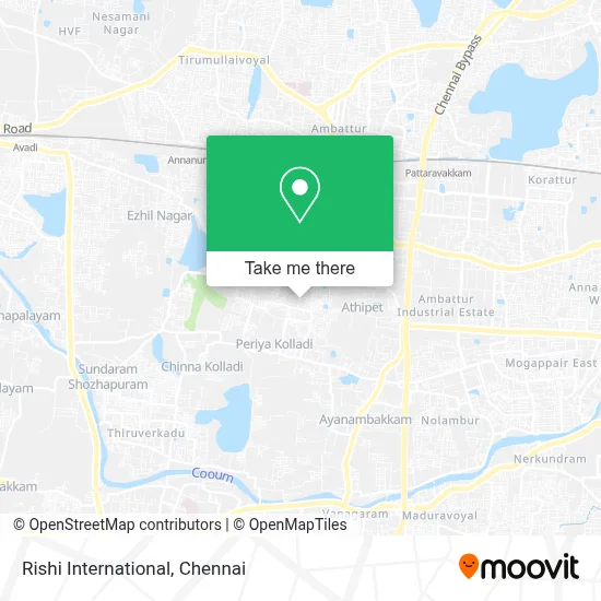 Rishi International map