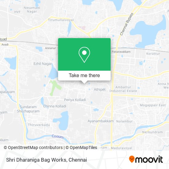 Shri Dharaniga Bag Works map