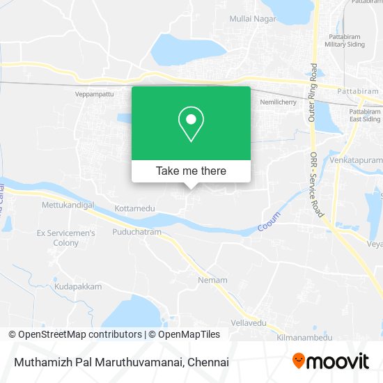 Muthamizh Pal Maruthuvamanai map