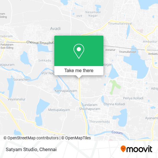 Satyam Studio map