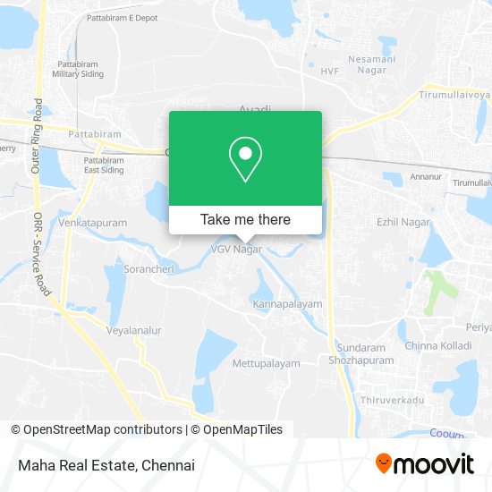 Maha Real Estate map