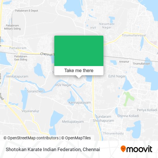 Shotokan Karate Indian Federation map