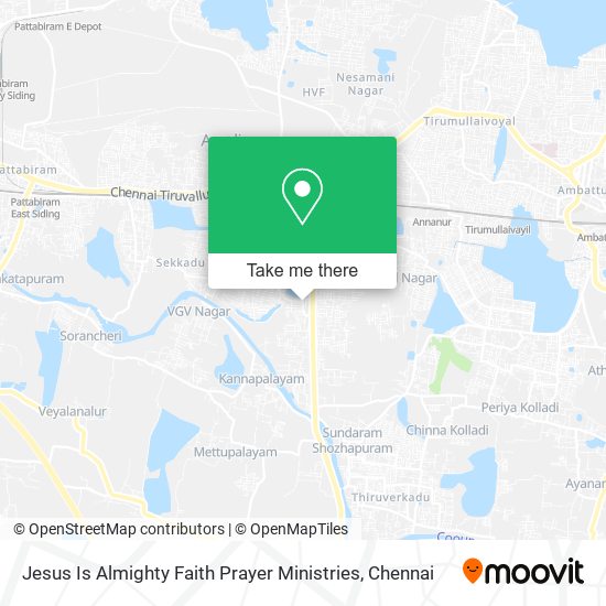 Jesus Is Almighty Faith Prayer Ministries map