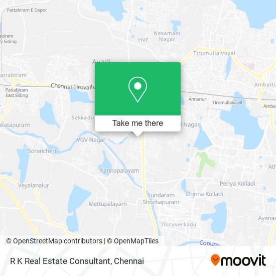 R K Real Estate Consultant map