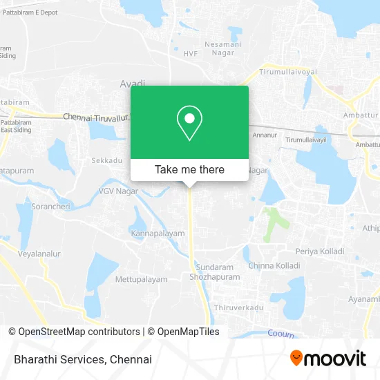 Bharathi Services map