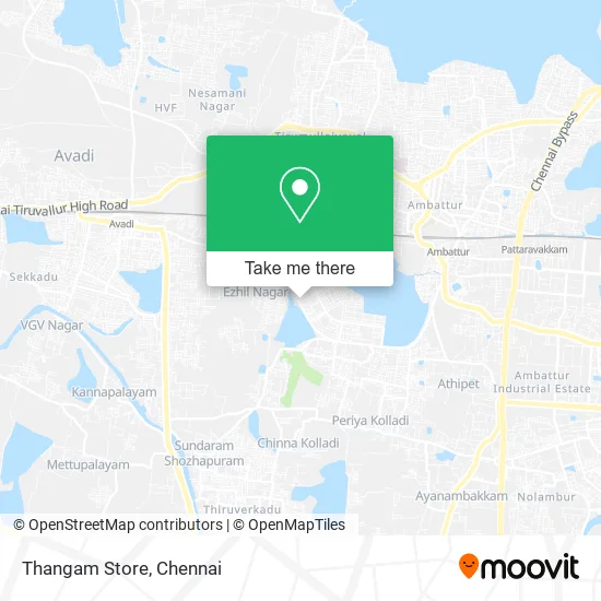 Thangam Store map