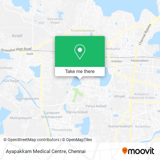 Ayapakkam Medical Centre map