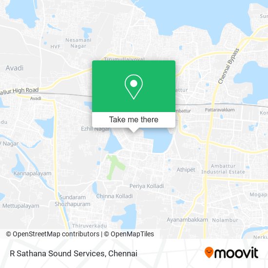 R Sathana Sound Services map