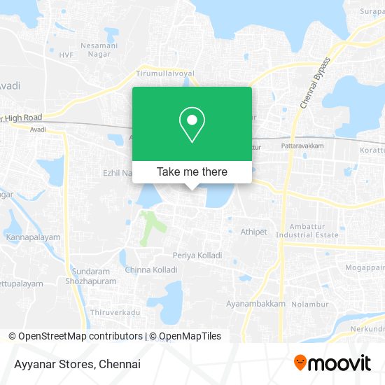 Ayyanar Stores map