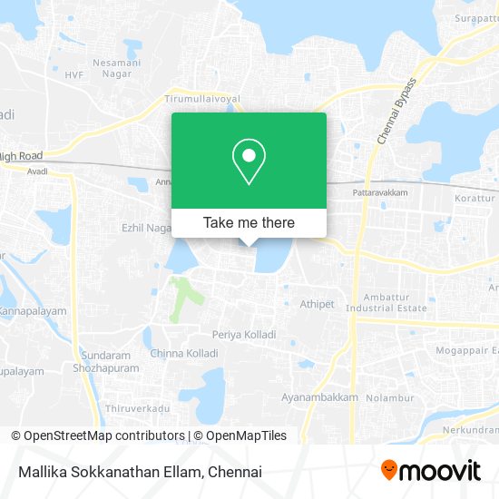 Mallika Sokkanathan Ellam map
