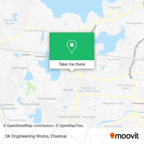 SK Engineering Works map