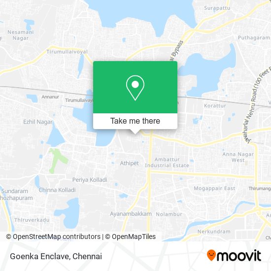 Goenka Enclave map