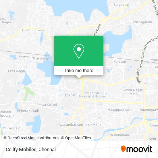 Cellfy Mobiles map