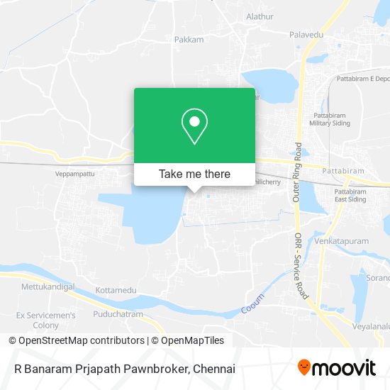 R Banaram Prjapath Pawnbroker map