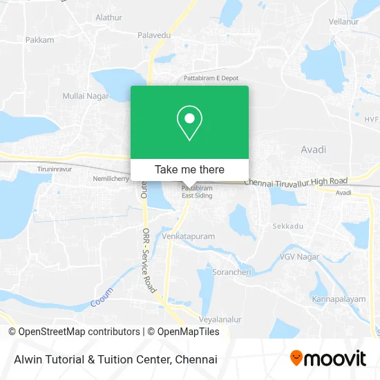 Alwin Tutorial & Tuition Center map