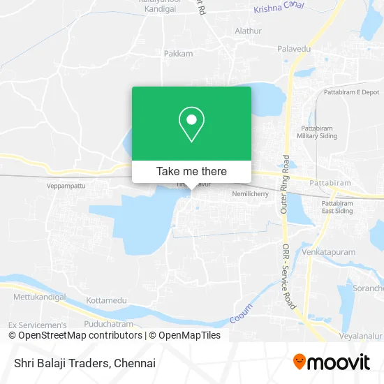 Shri Balaji Traders map