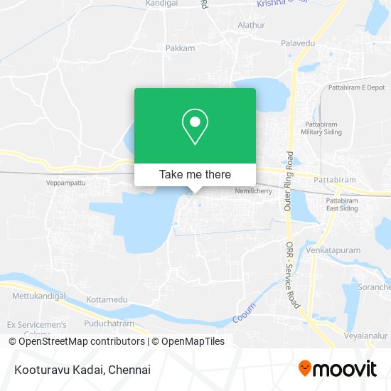 Kooturavu Kadai map