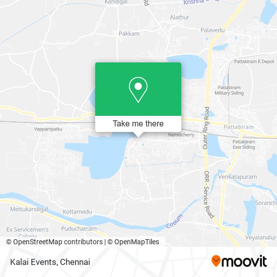 Kalai Events map